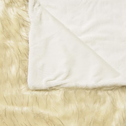 Miniatura 4 de Best Home Fashion - Manta de piel sintética de lujo supersuave, peso pesado