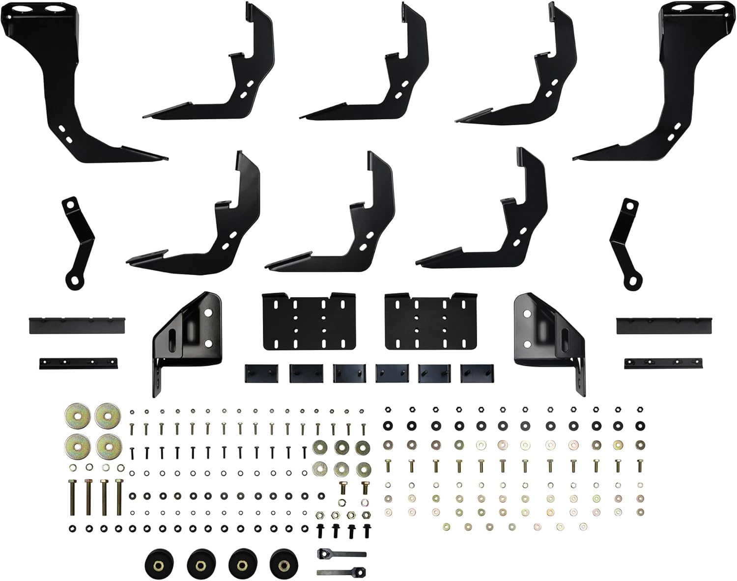 Westin 28-534685 R5 M-Series Wheel-to-Wheel Nerf Bars fits 2019-2026 Silverado Sierra 1500 Crew Cab 5'5" Bed Double Cab 6'5" Bed (Exc 2019 Silverado LD Sierra 1500 Limited) Black Pair