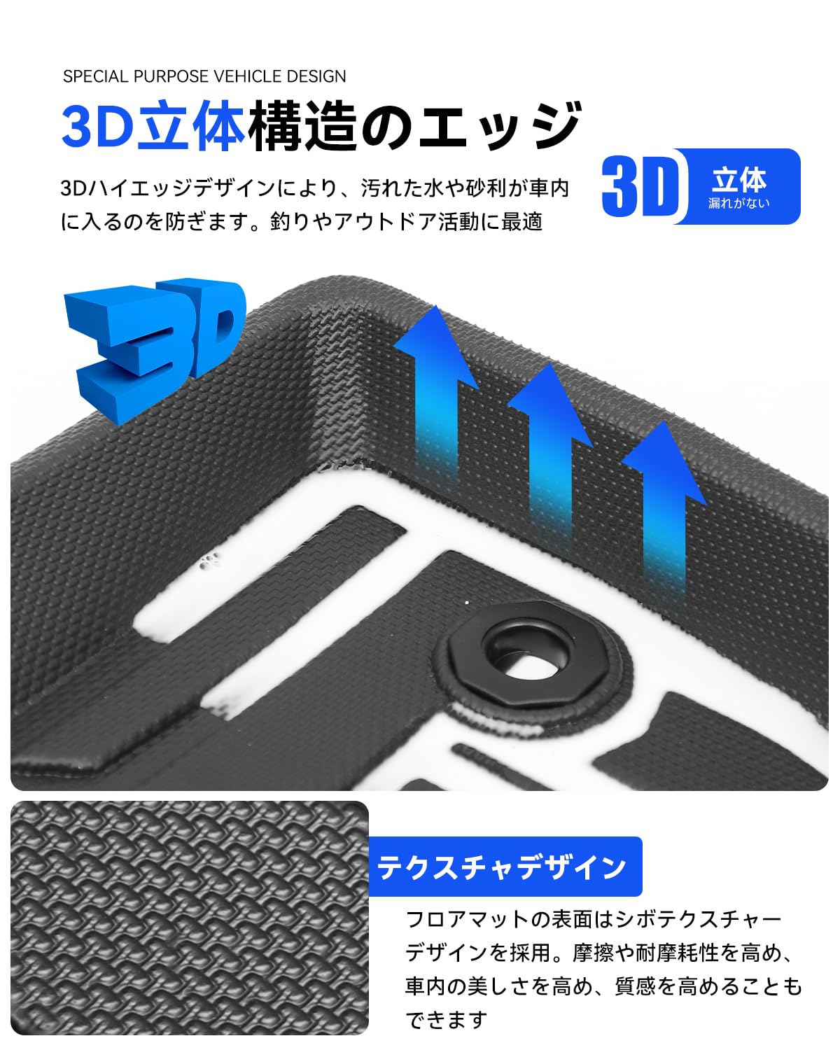 Amazon | LXYZYN に適合する 新型 プリウス 60系 フロアマット 3D立体 