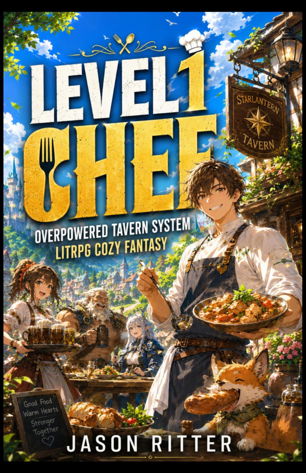 Level 1 Chef: Overpowered Tavern System Litrpg Cozy Fantasy