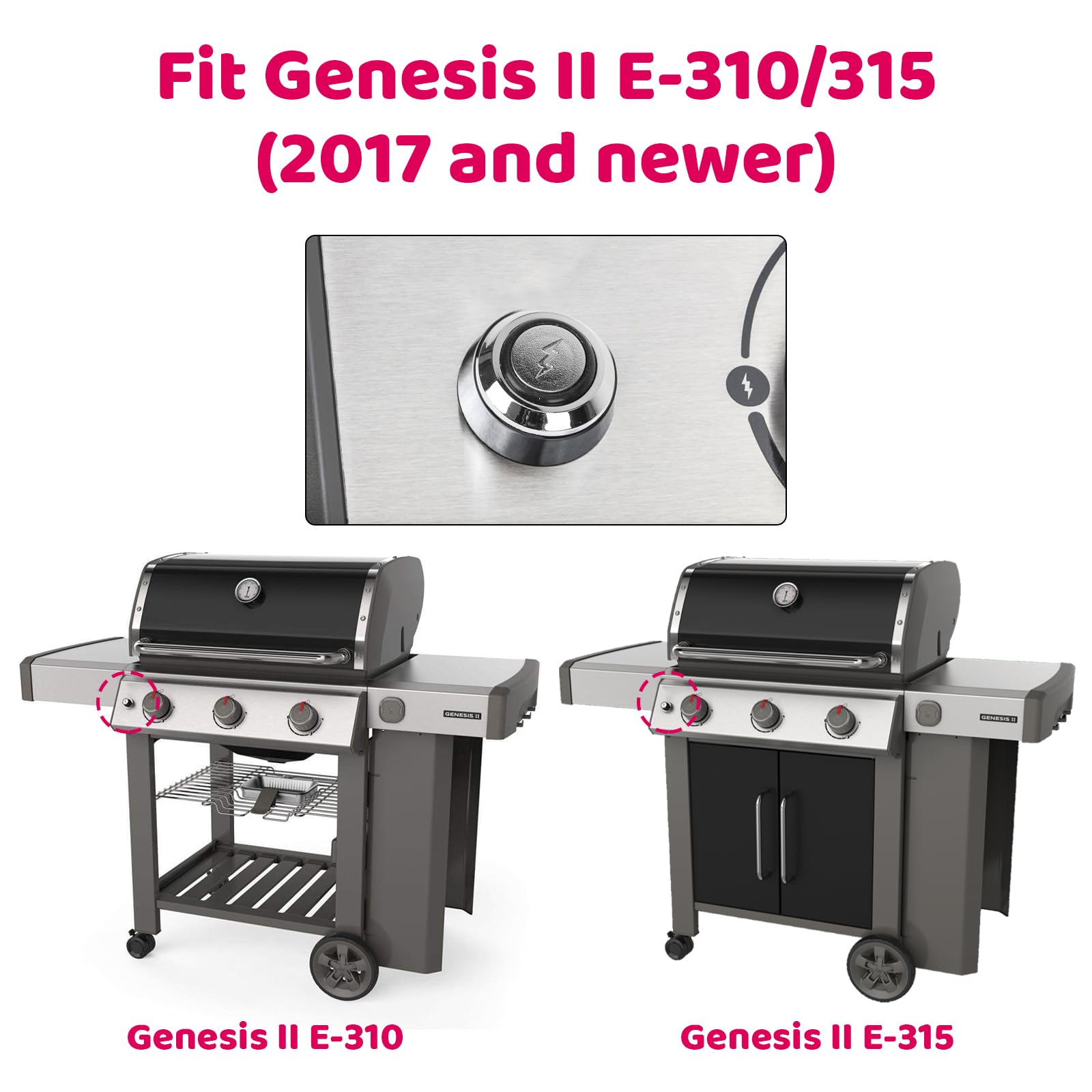 66354 Grill Ignitor For Weber Genesis Ii 310/315 Series E-310