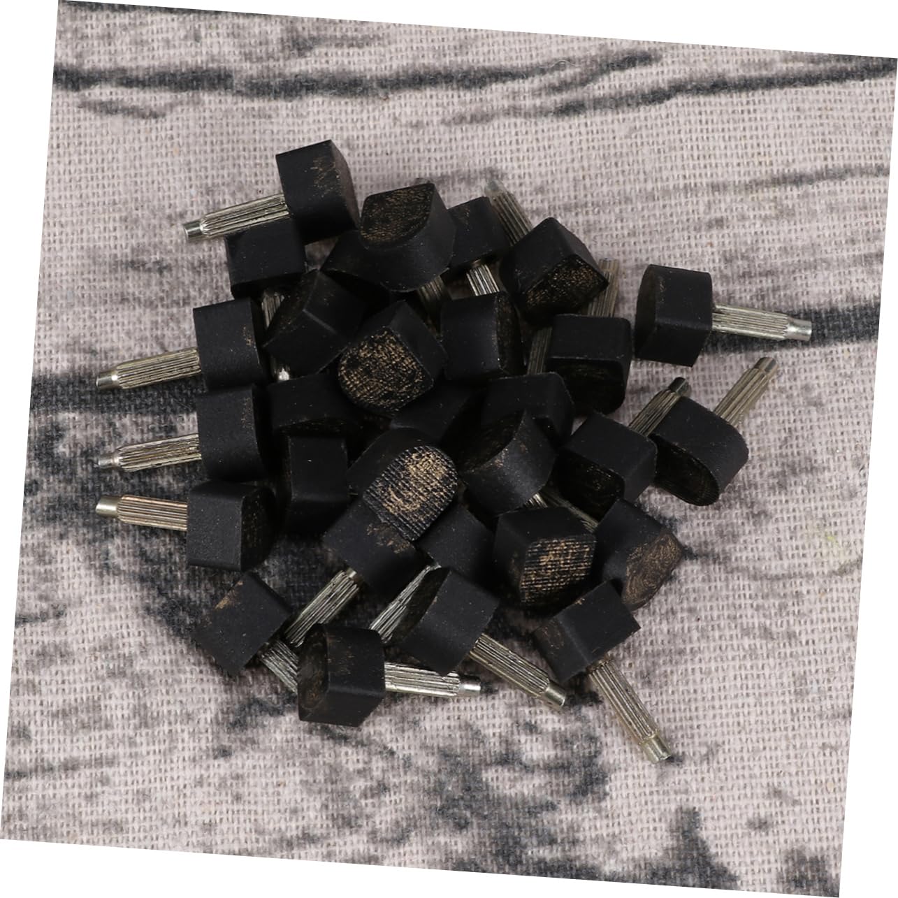 90piezas Puntas De Repuesto Antideslizantes Para Tacones Altos De Tapones De Duraderos y Silenciosos Para Zapatos Para Reparación De Talones y Mayor Comodidad Al Caminar
