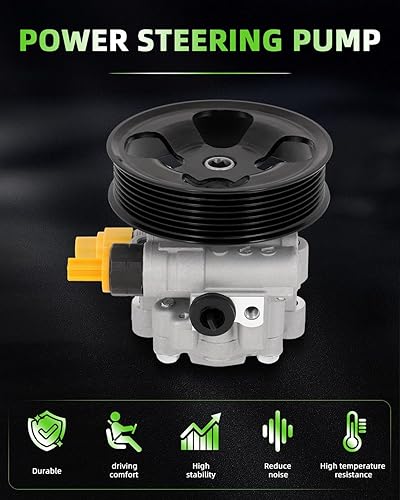 Miniatura 745 de SCITOO Bomba de dirección asistida compatible con Ford para Transit Connect 2011 2012 2013 L4 2.0L, repuesto 20-1044 BT1Z3A696A, con polea