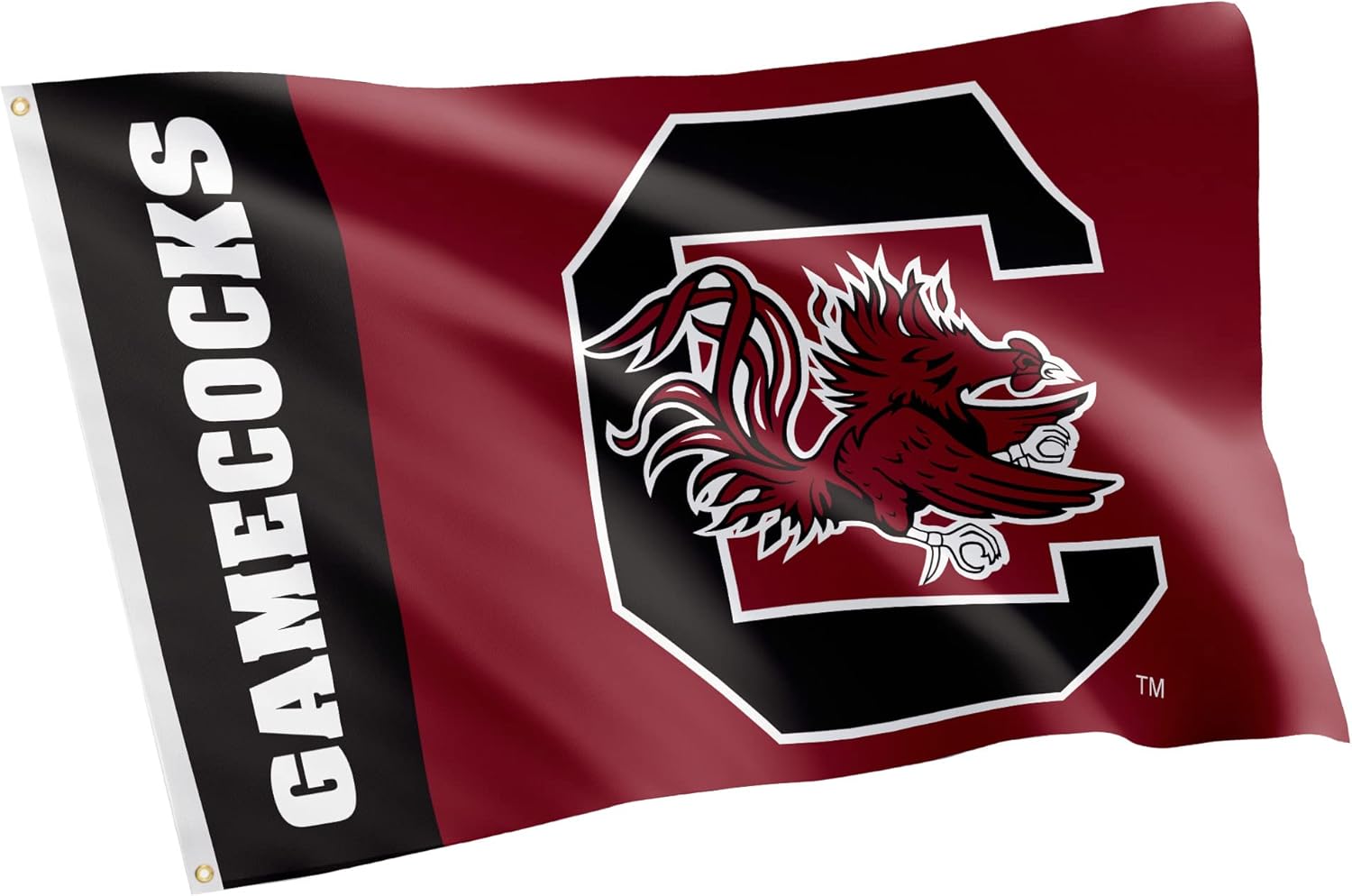 Desert Cactus University of South Carolina Flag Gamecocks USC Cocky Banners 100% Polyester Indoor Outdoor 3x5 feet Flags (Team Name)