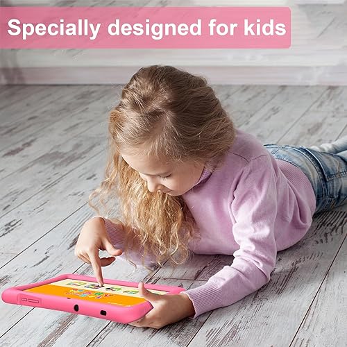Miniatura 6 de Tablet para niños de 10 pulgadas Android 13 Tablet para niños pequeños Tablet Niños Tablet Niños Edad 3-12 Quad Core 3GB RAM 32GB ROM con control