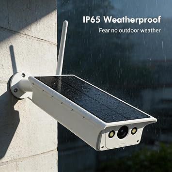 Solar Security Camera Outdoor Wireless WiFi, No Subscription,Built in SD,AI Detect and Hi-Perf Battery, Reliable Below -10C for Outdoor Surveillance. Solar Powered Home Security Cameras
