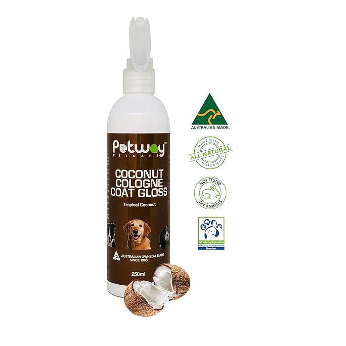 Buy PETWAY Petcare Coconut Cologne Coat Gloss Natural Cosmetic Dog
