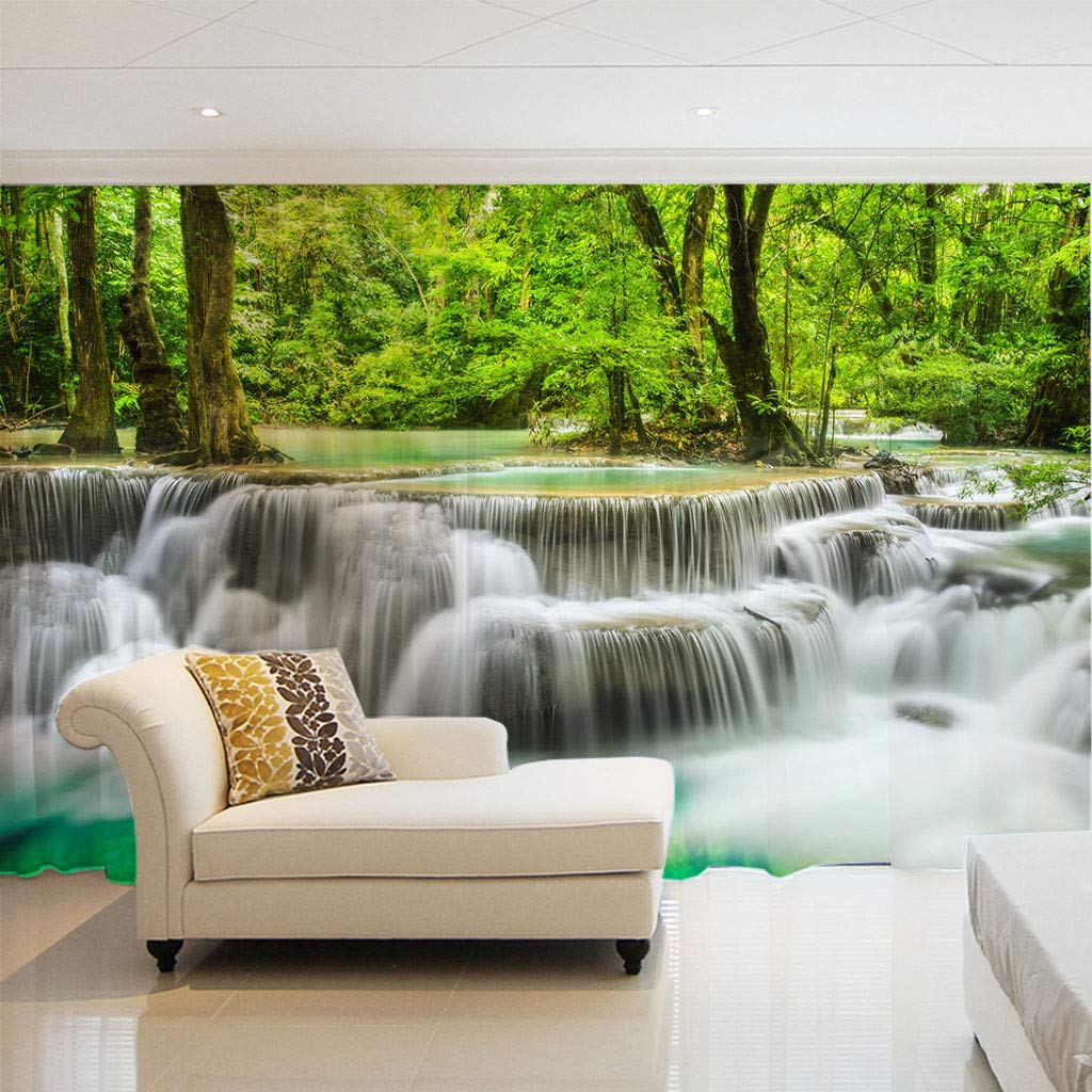 Voilage semi-transparent cascade pour salon moderne et balcon