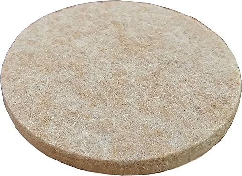 8802E Almohadillas autoadhesivas de fieltro para muebles, 1-12 pulgadas, beige, paquete de 60