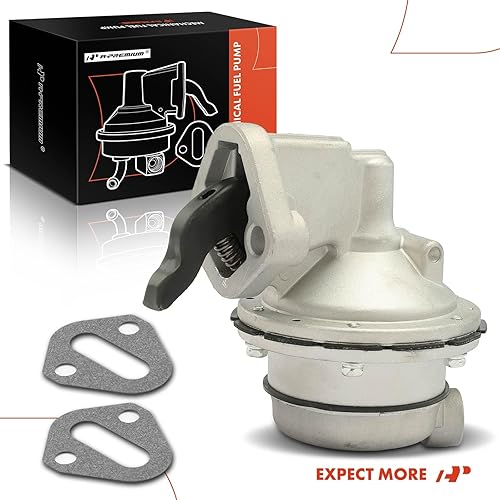 Miniatura 8 de A-Premium Bomba de combustible mecánica compatible con Chevrolet 327, 409, 400, 348, 307, 305, 283, 267, 302, 350l, repuesto # 12355613