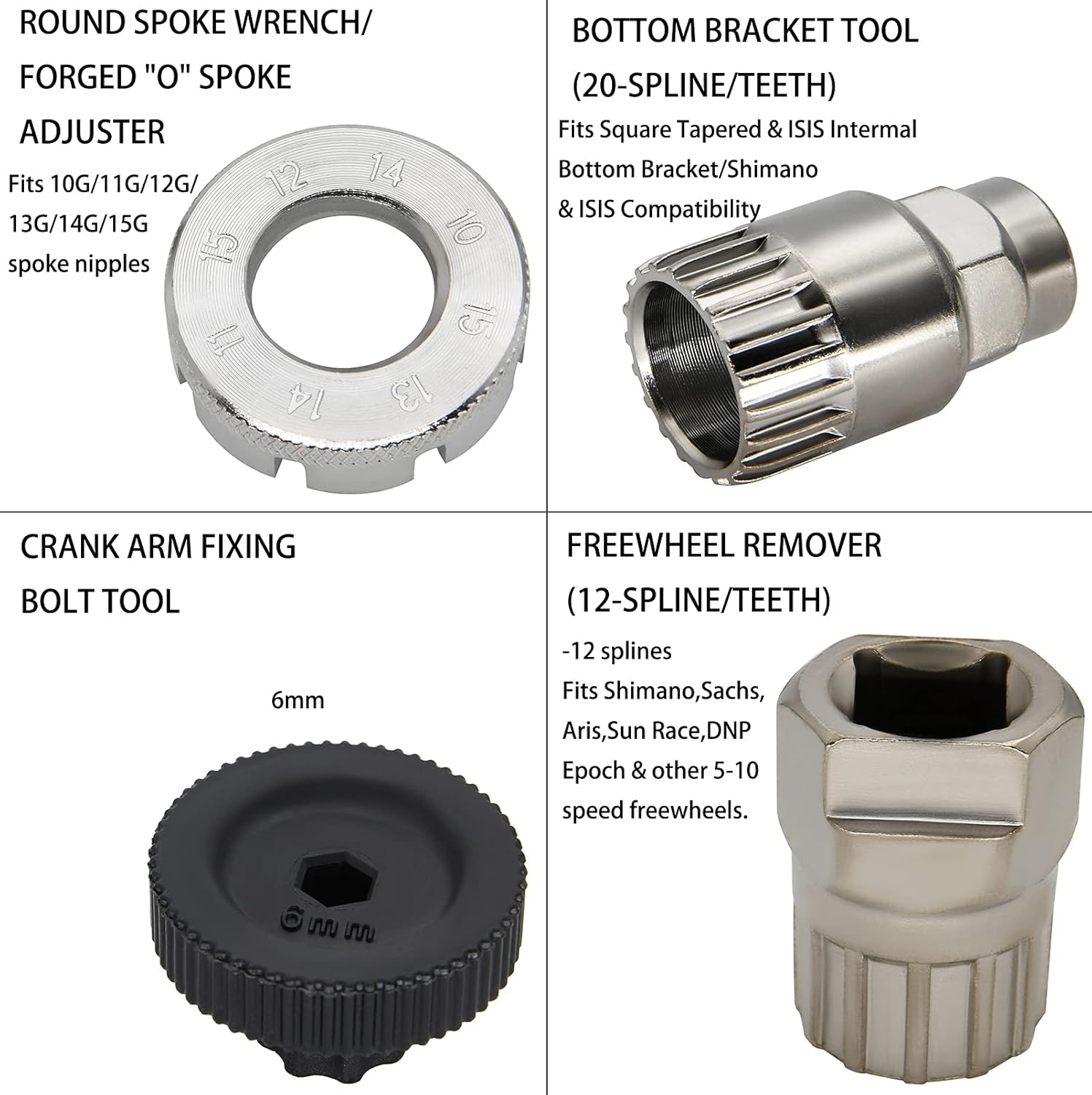 Bike Repair Tool Kit，26 Piece Bicycle Maintenance Tool Set with Multifunction Tool Box, Professional Tool Kit for Repairing Tyres, Brakes, Lights, Chains, Pedal, Mountain Road Bike : Sports & Outdoors