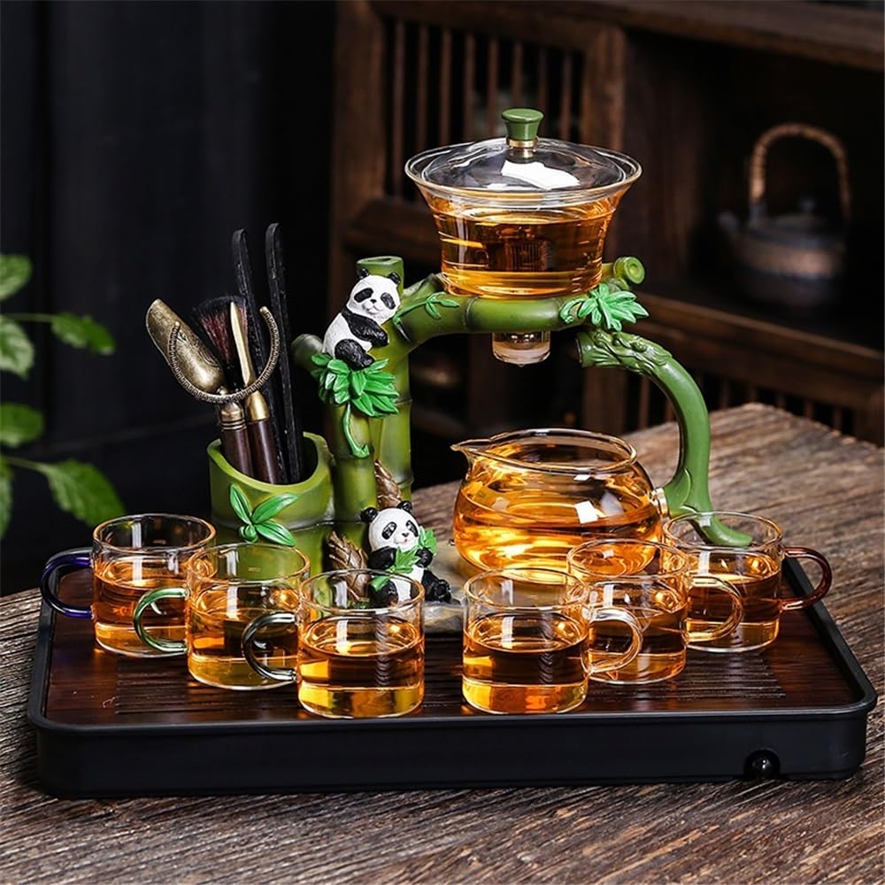 Jarra Juego de té cristal, tetera, taza casera, kung fu
