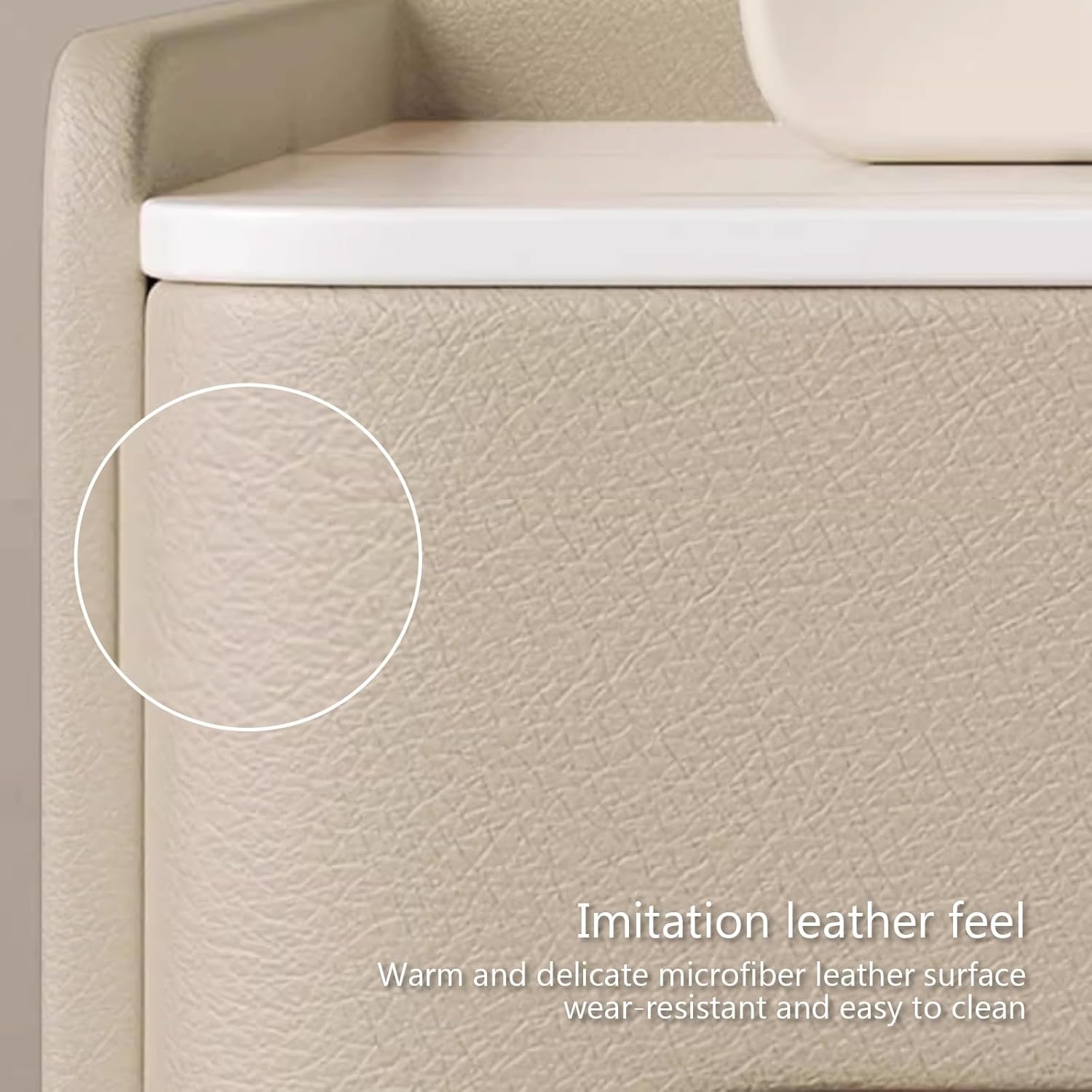 木製ベッドサイドテーブル、スレートカウンタートップ付きベッドサイドチェスト、メタル脚付きエンドテーブル、寝室、リビングルームなどに最