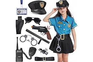 Enchanting Police Costume for Little Girls: Role-Play Adventure at its Finest