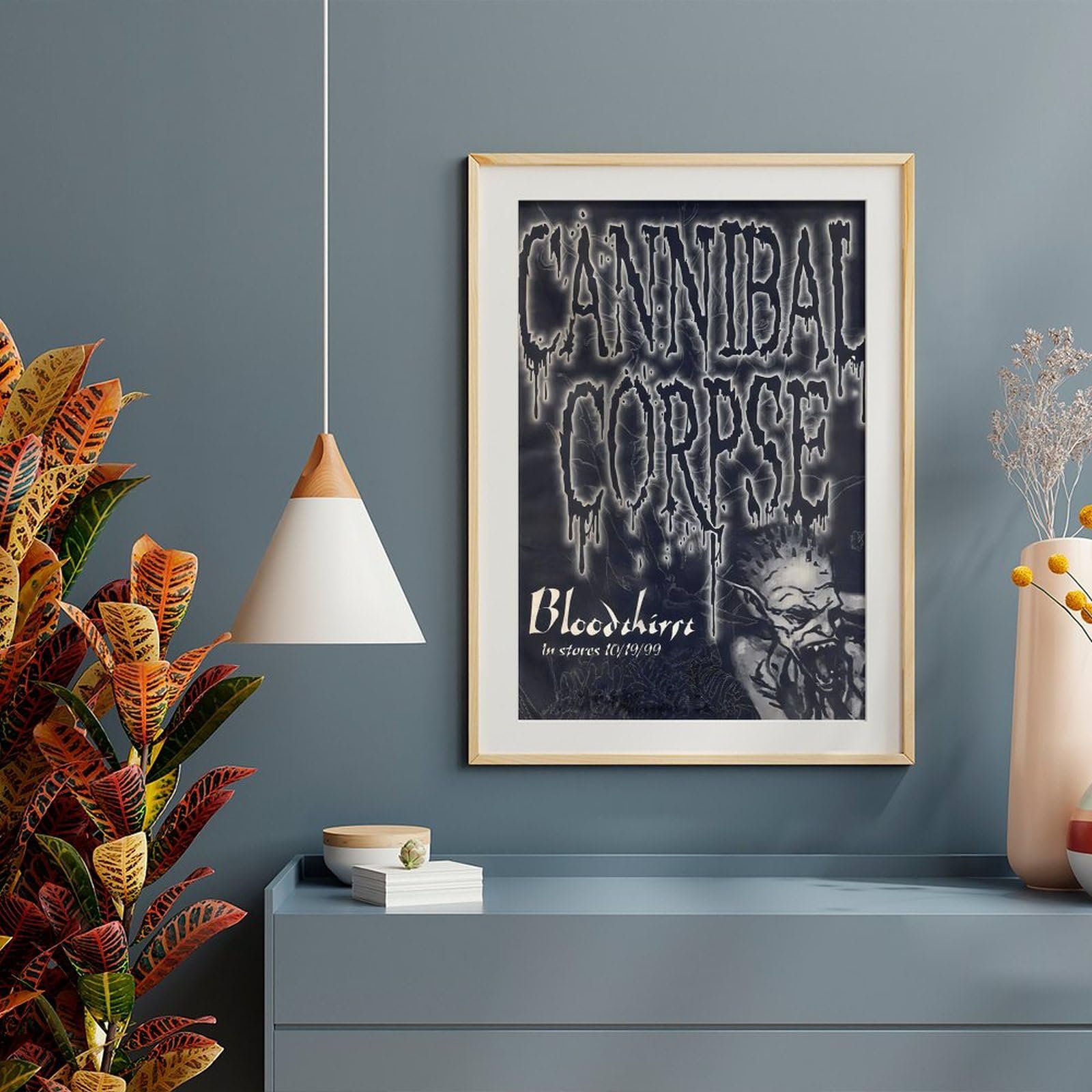 Cannibal Corpse Poster Wall Art Print, Album Cover Music Poster