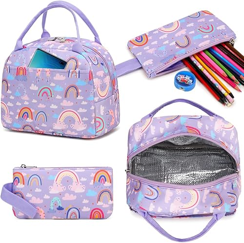 Miniatura 6 de Meisohua Mochila para niñas y escuelas primarias, mochila escolar para niños, bolsas escolares ligeras para niñas y niños