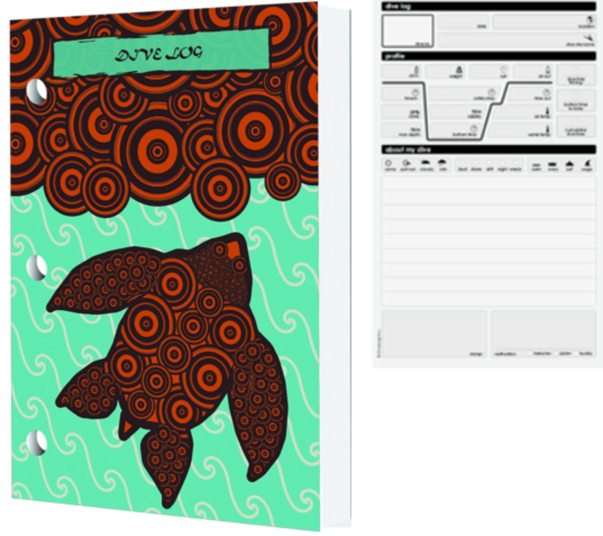 DIVE LOGZ - ANCIENT TURTLE