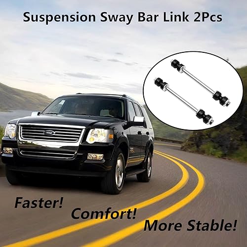 Miniatura 6 de Enlace final del estabilizador de barra estabilizadora delantera, 2 piezas, reemplazo para Dodge Ram 1994-2011 1500 2500 3500 Ford Explorer Ranger