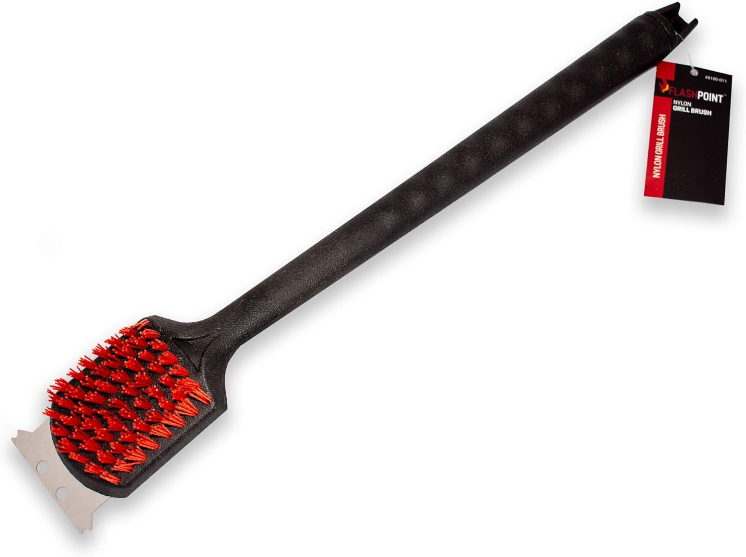 FlashPoint 8100-011 Nylon Grill Brush, Black