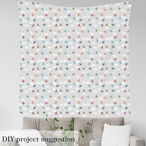 Miniatura 9 de Feelyou Tela náutica de The Yard, acuarela océano faro velero bajo el agua tema animal tela tapicería para sillas y proyectos de bricolaje caseros,