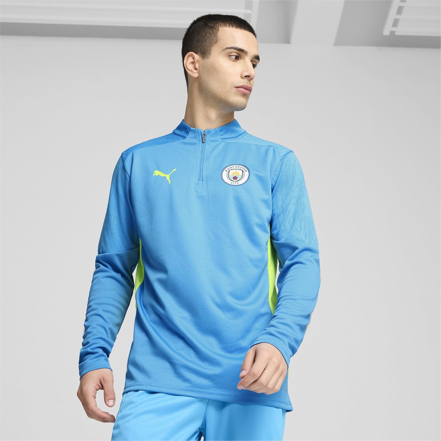 PUMA Manchester City Training 1/4 Zip Top - Image 4