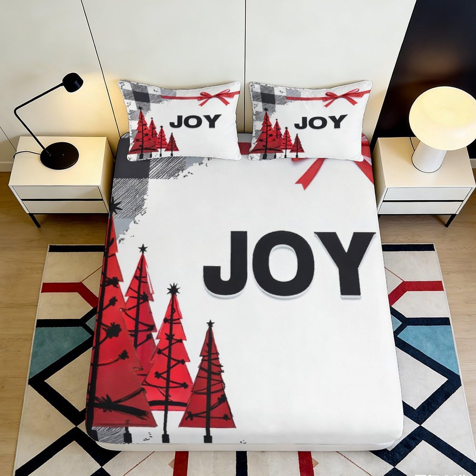 3D Printed Guitar Design Fitted Sheet Microfiber Deep Pocket Non-Slip Bedroom Guitar Mattress Fitted Cover Washable 120x200x25cm