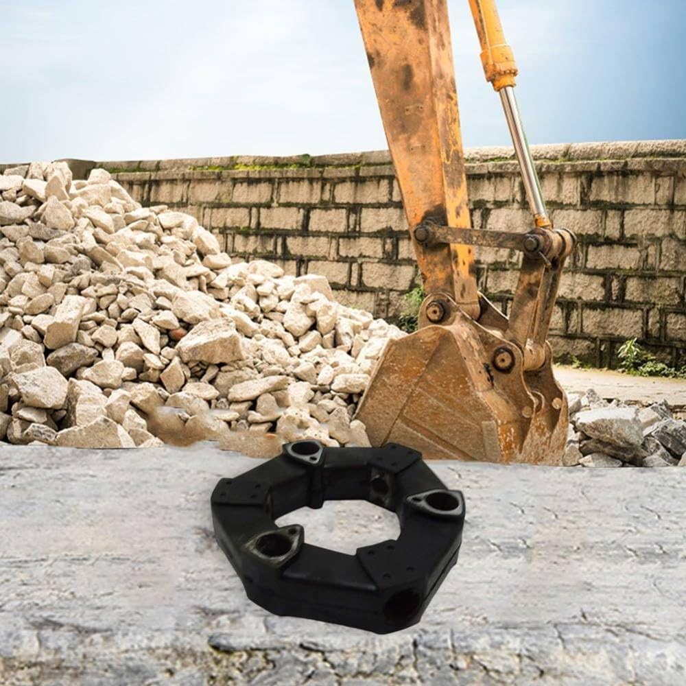 Acoplamiento de goma con cubos metálicos, recambio CF-A-08 estándar