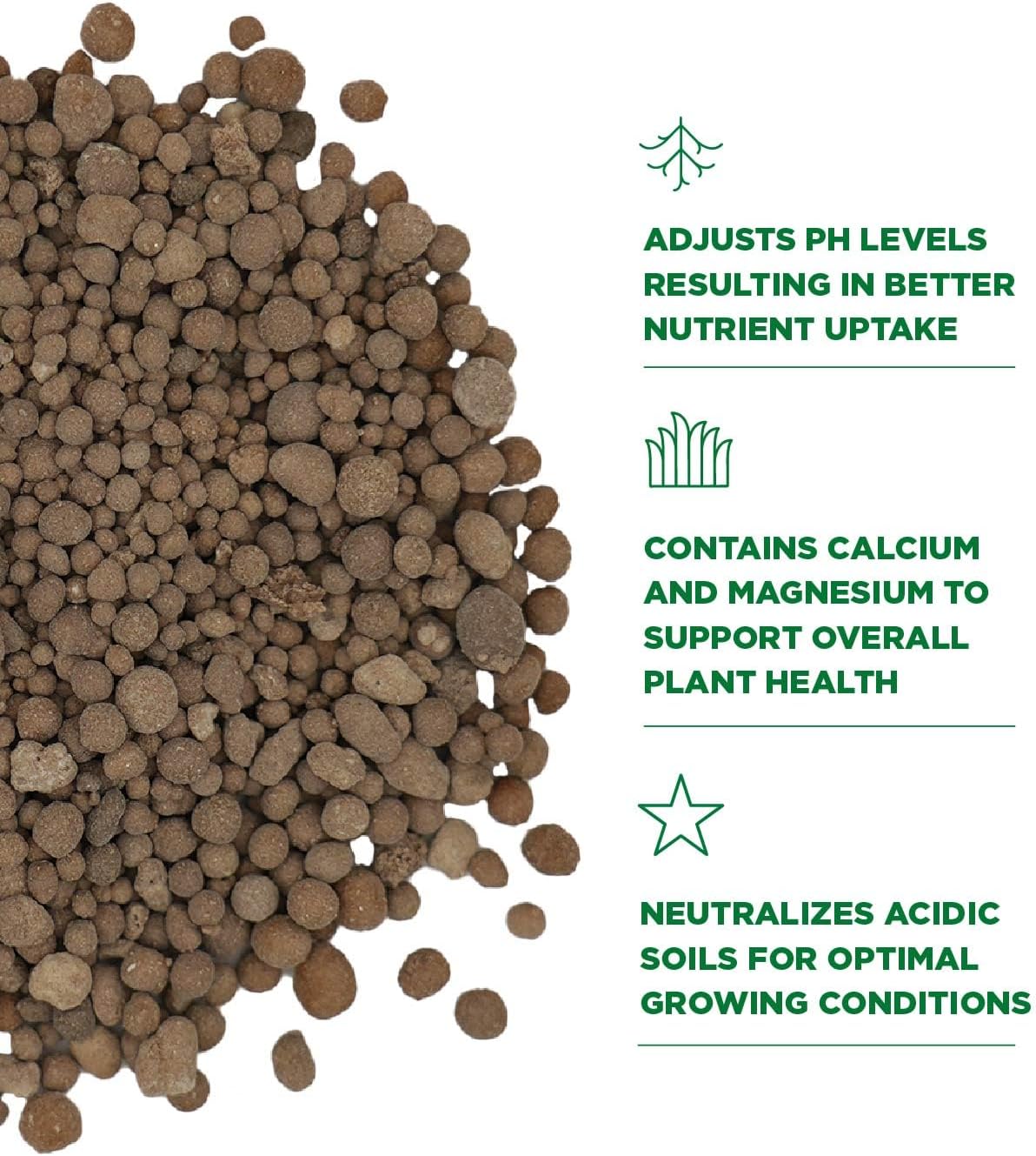 The Andersons NutraLime DG Pelletized Limestone 5,000 sq ft 40 lb Bag