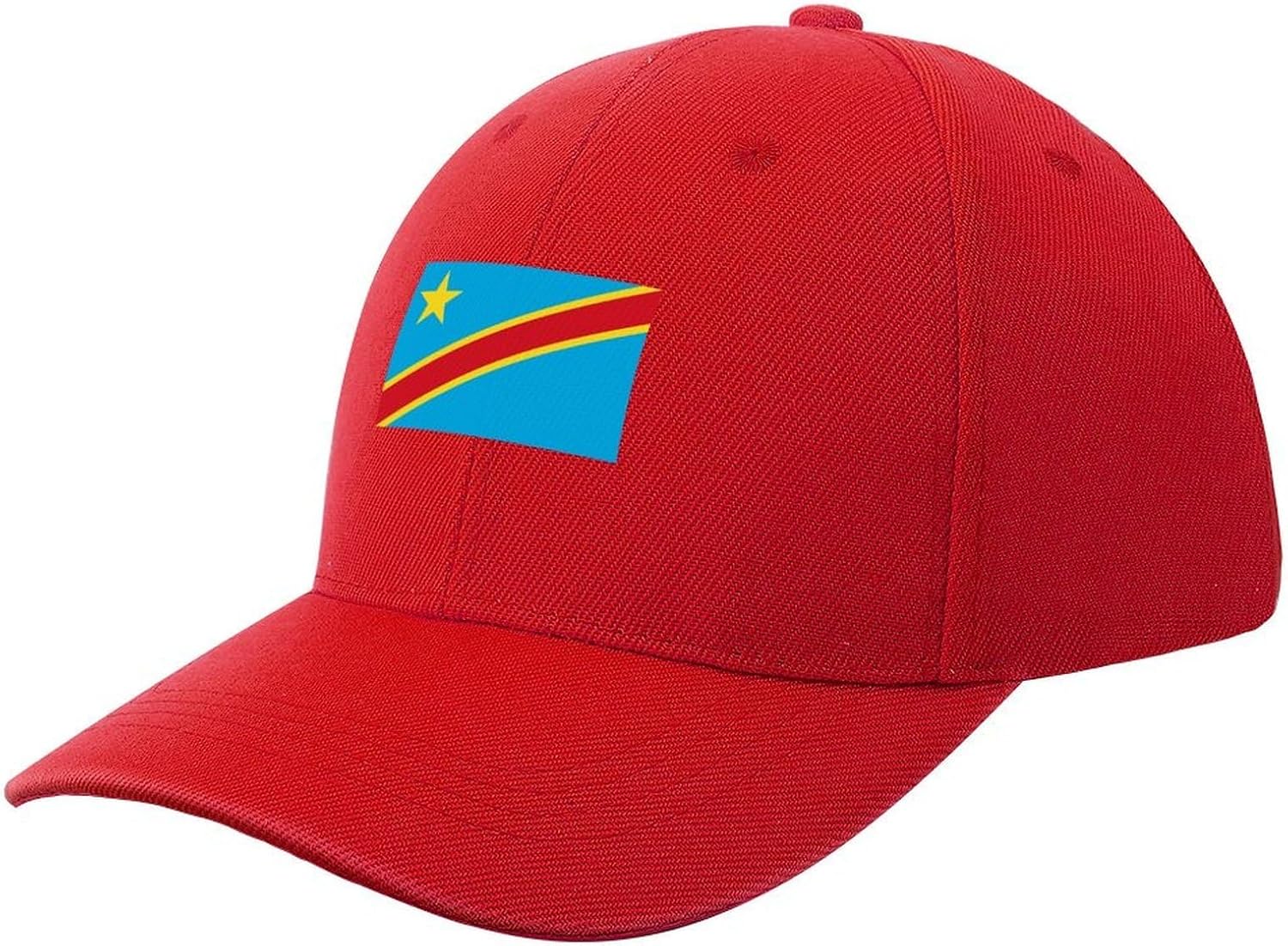 Kids Baseball Cap Democratic Republic of The Congo Flag Hat for Boys Girls Adjustable Snapback Trucker Hats Sports Outdoor