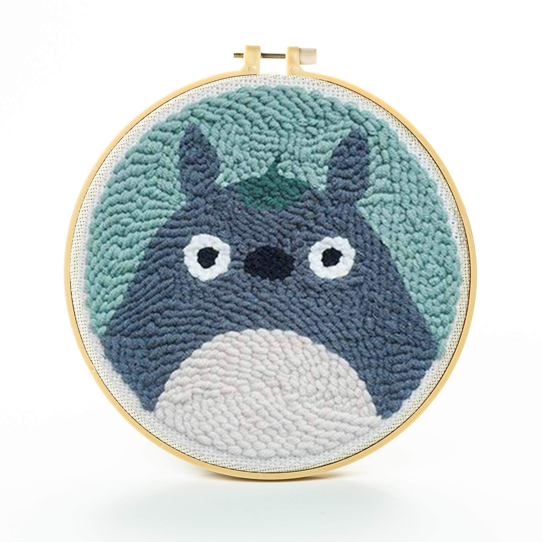 ZuoAnLFPunch Needle Kit,Punch Needle for Beginners and Adults,Punch Needle Supplies for Household Decoration Gifts with Printed Pattern （8x8 in）…