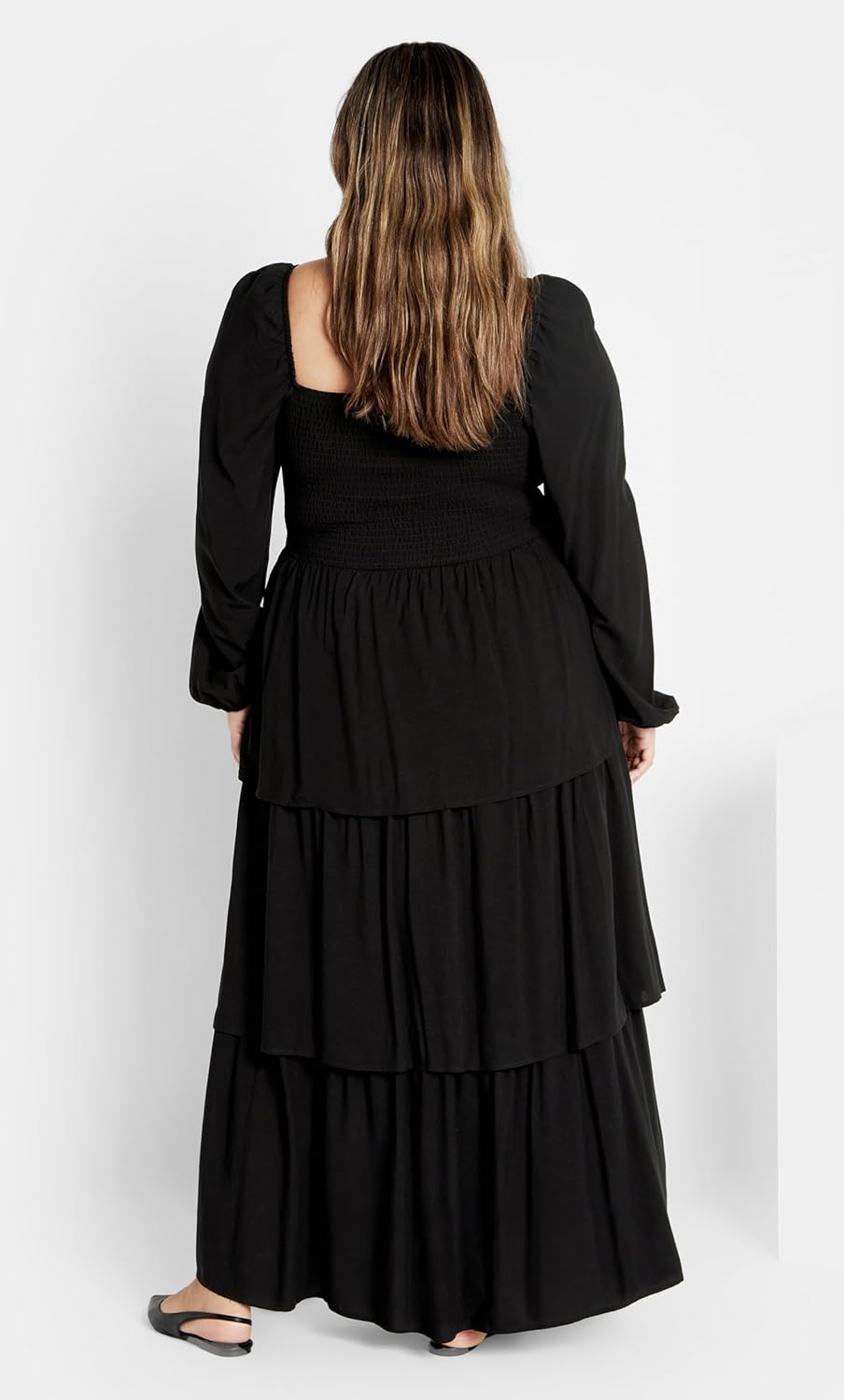 City Chic Women's Plus Size Dahlia Tiered Maxi Dress - Image 2