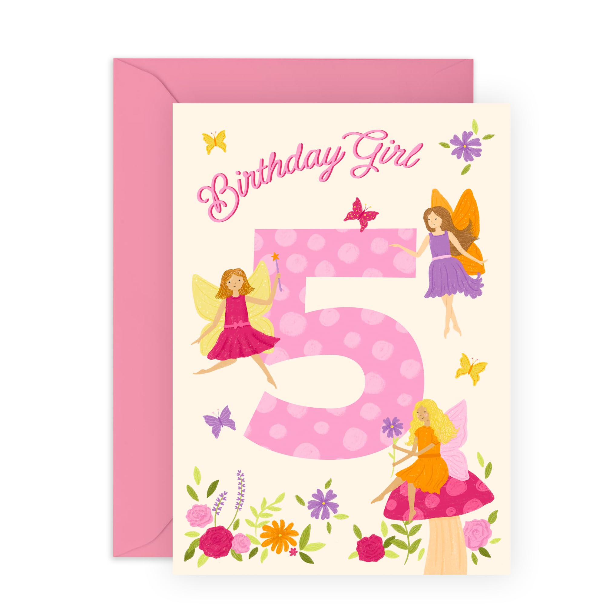 Central 23, biglietto di compleanno per lei con scritta Rainbow Cake (lingua italiana non garantita
