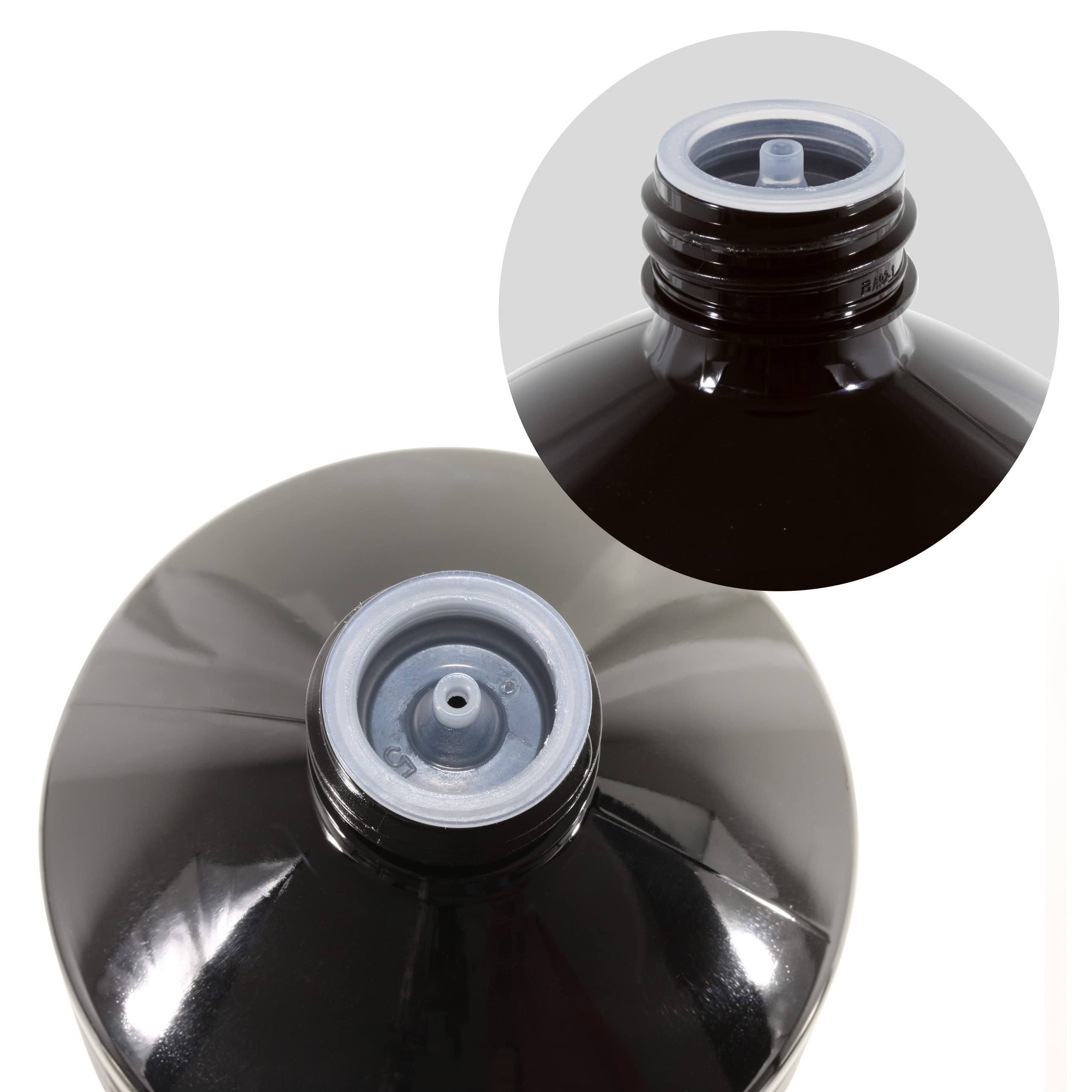 Höfer Chemie Allume-Feu Liquide pour Barbecue 6 x 1 L – Allume-Barbecue à Base de Paraffine, Haute Pureté, Inodore