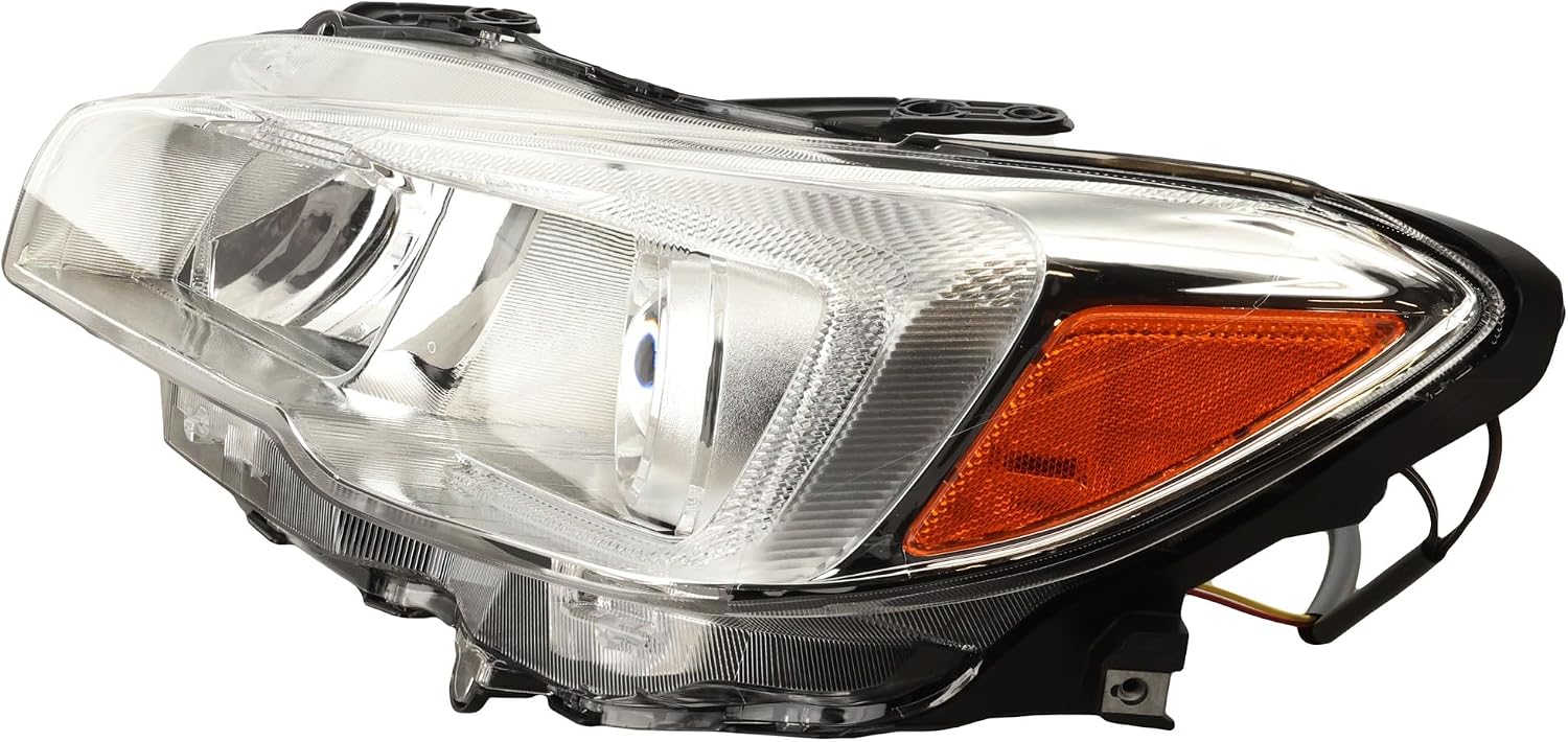 Compatible with 15-21 WRX STI Front Halogen Headlight Headlamp Head Light Lamp with Bulb Left Driver Side