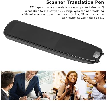 S3 Translation Pen, 2.99in Mobile Scanner Translator, Reading Pen, 131 Language Translating Device, for Language Learners Business Travel
