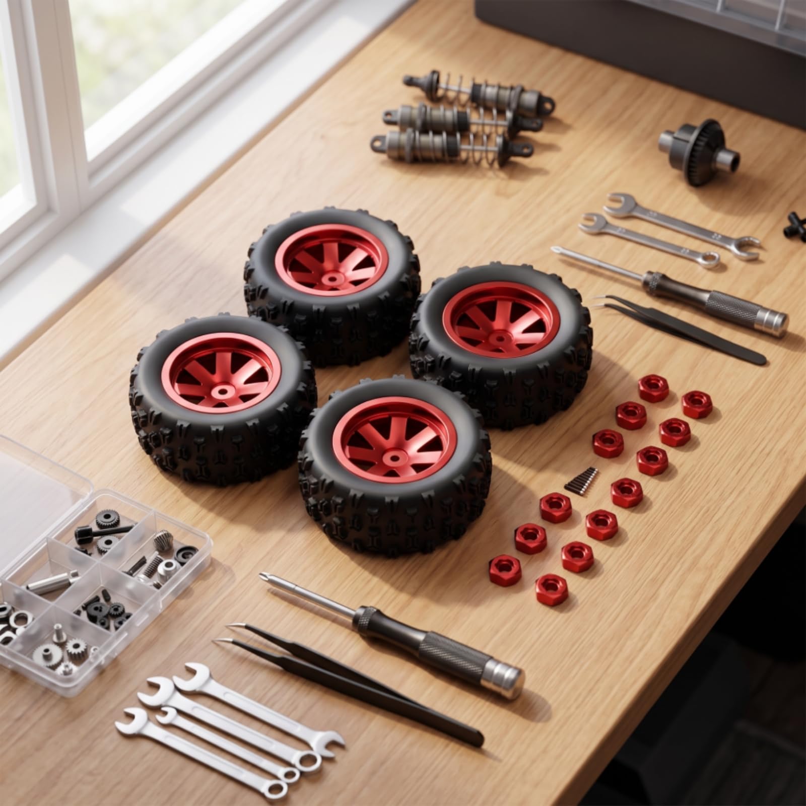 perfeclan Coche Eléctrico Infantil Juguete Vehículo Niño Batería con Ruedas Resistentes y Neumáticos con Agarre en Césped y Conjunto Preensamblado con Adaptador, Dorado