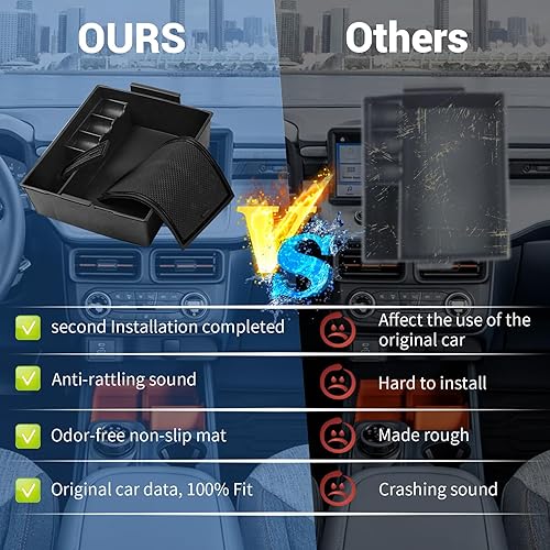 Vista 6 de YEE PIN Bandeja y organizador de consola Maverick 2022-2024