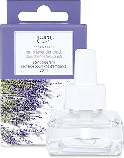 ipuro - Electric Scent Plug Nachfüller LAVENDER TOUCH 20ml - Raumduft mit Lavendel, Zitrus, Blüten, Minze & Moschus - nachfüllbarer Lufterfrischer für die Steckdose - Duft Diffuser - ohne Duftstecker