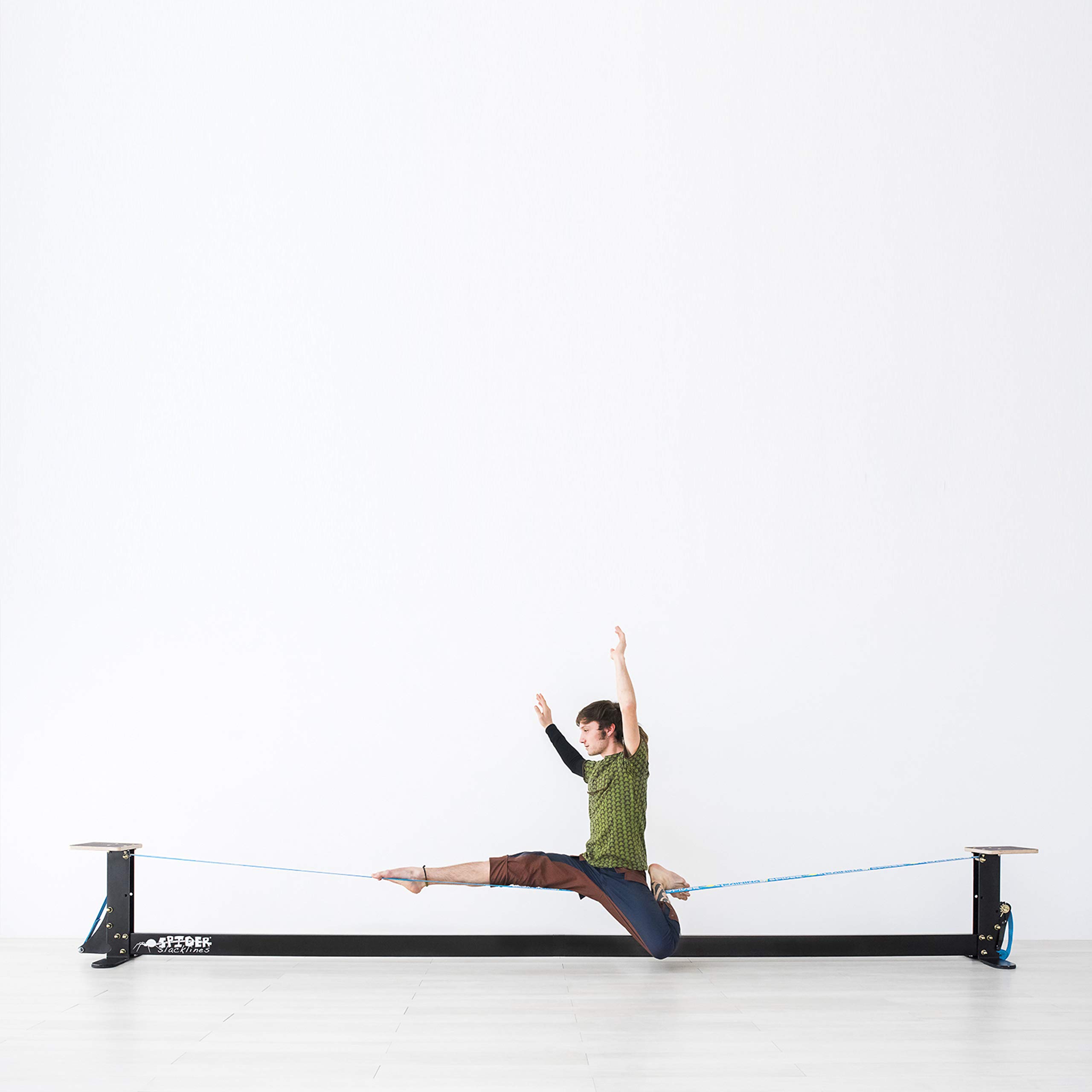 Spider Slacklines - Slackhouse 4.0 - Indoor Slackline Structure - Take Your Line to The Gym and Train Indoor with This Easily Transportable Structure - Length 13.1 ft
