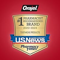 Vista 5 de Gel de máxima resistencia Orajel, oral, alivia el dolor, 0.42 onzas.