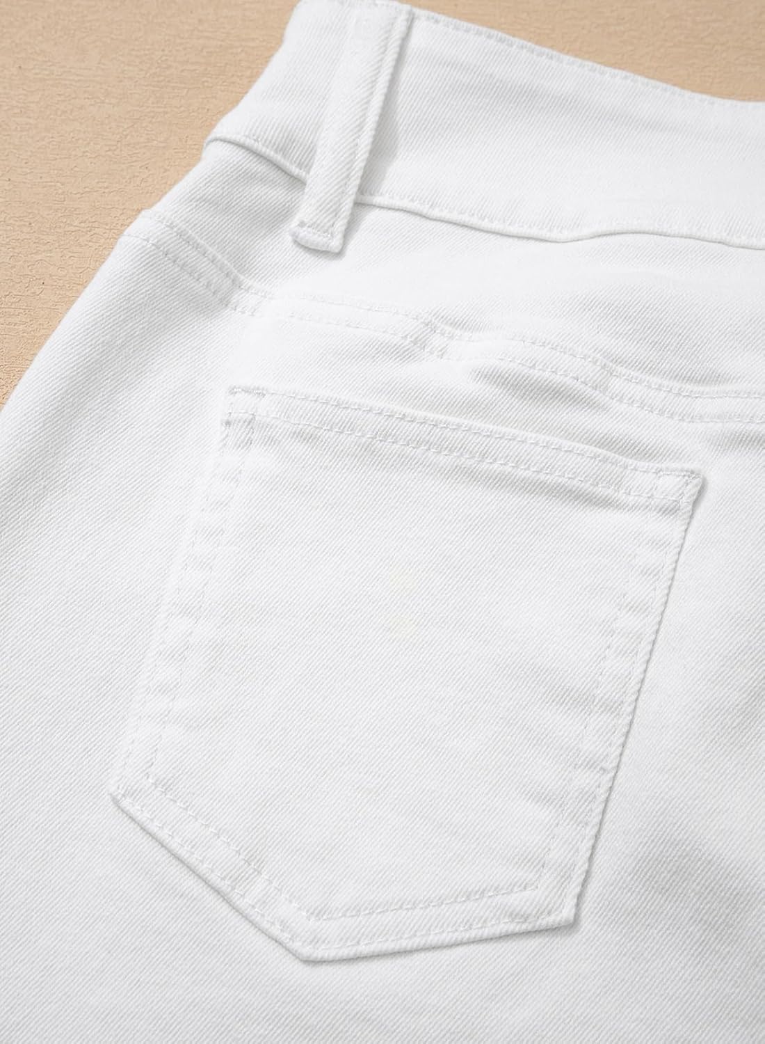 Sidefeel Women's Wide Leg Jeans High Waisted Stretchy Straight Leg Jeans Trendy Seamed Front Loose Denim Pants - Image 6