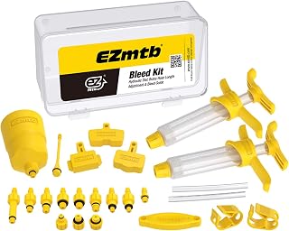 Mountain Bike Brake Bleed Kit, Bicycle Hydraulic Brake Bleed Kit for Shimano & MAGURA & SRAM Series, Bicycle Brakes Service Bleed Set, Bike Hydraulic Brake Bleed Kit
