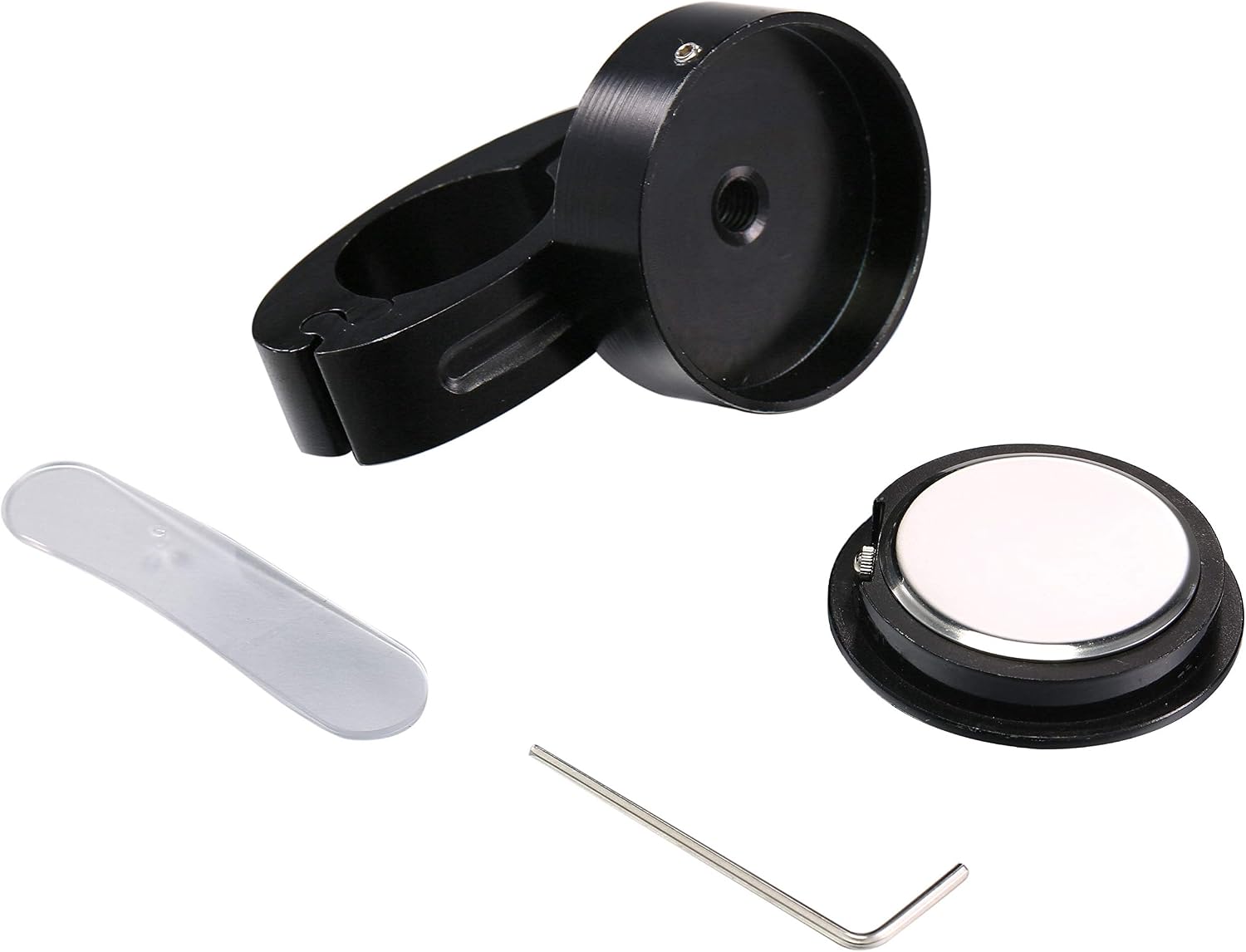 Universal Waterproof Motorcycle Handlebar Mount Clock Fit 7/8" or 1" Handlebar Black Dial Watch for Harley/honda/yamaha/street Bike