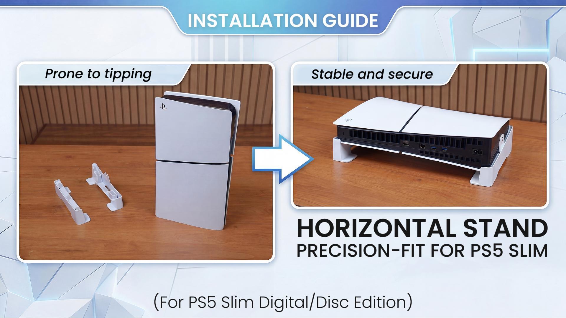 Amazon.com: Mcbazel Horizontal Stand for PS5 Pro, Durable Base for 