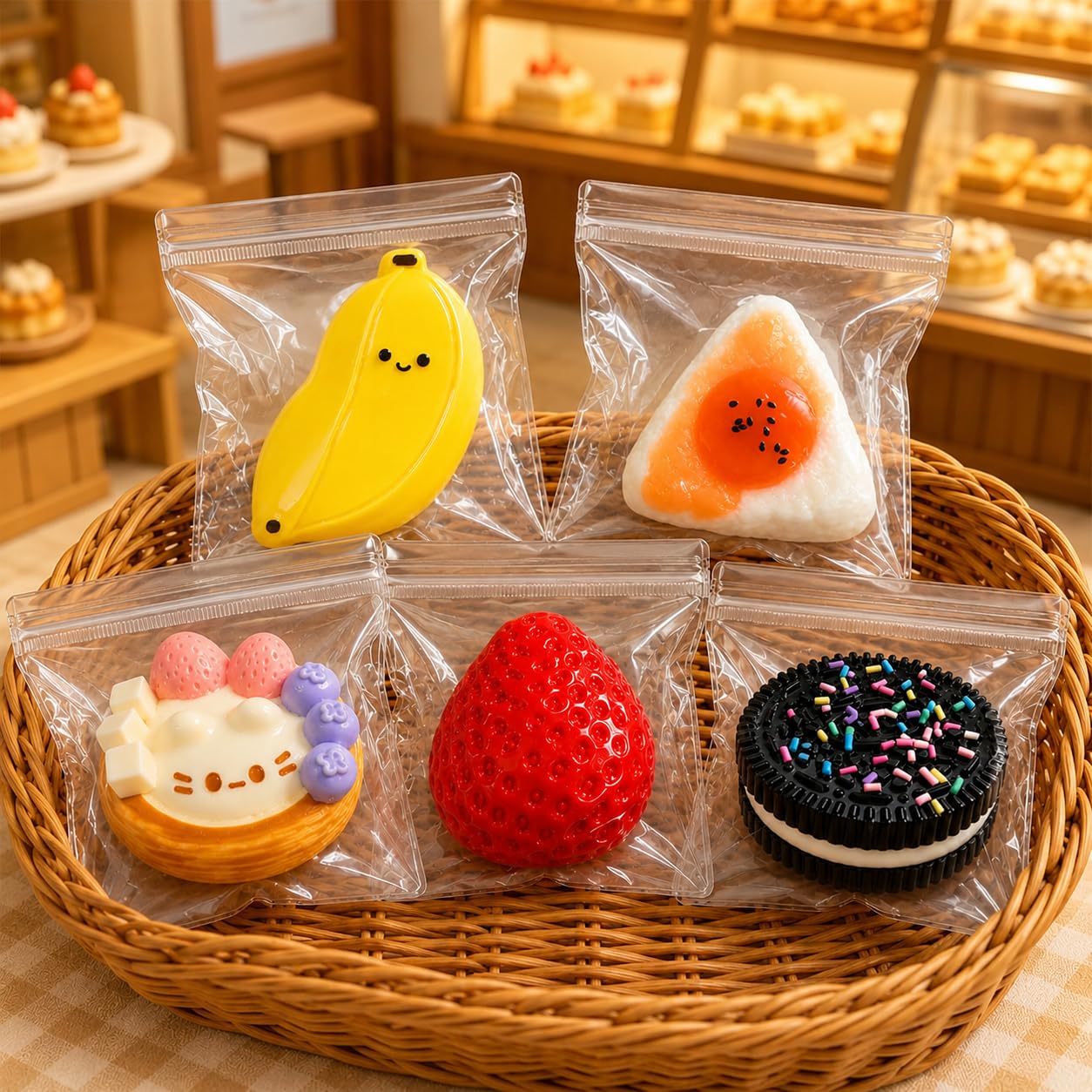 食べ物系スクイーズまとめ売り お好きな番号をお選びくださいm(*_ _)m Amazon | スクイーズおもちゃ 5個セット 食べ物シリーズ 全9種類