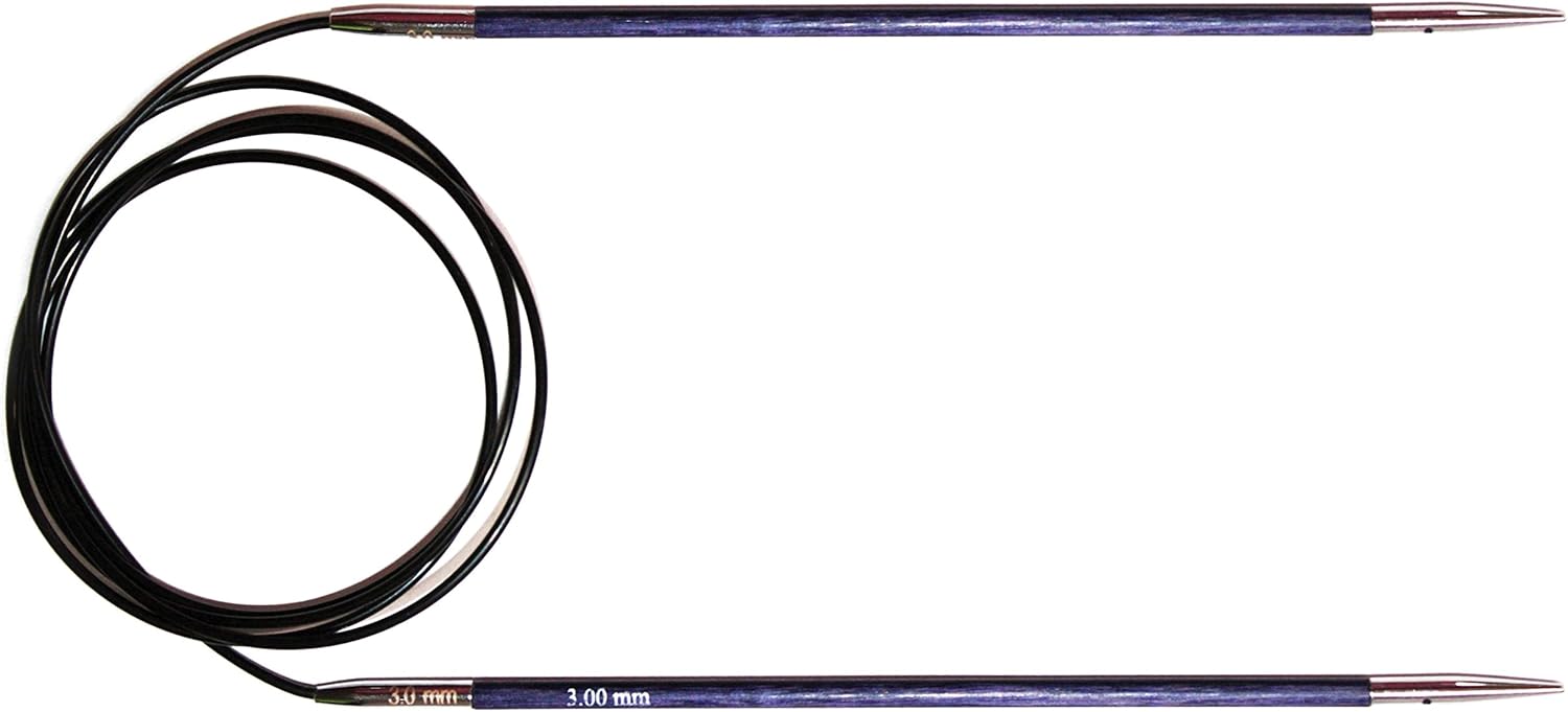 KnitPro Royale Swivel Circular Needle 100cm 6.00mm - 1pc