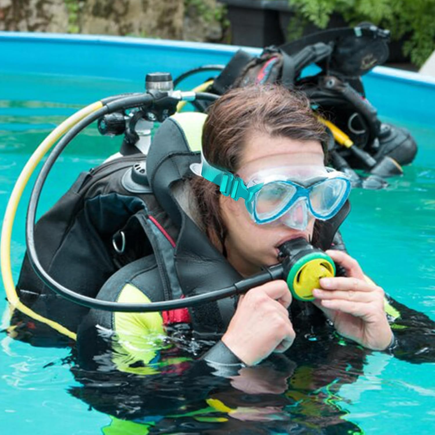 Snorkel Adjustable Nose Clip Swim Goggles | For During Water Sports