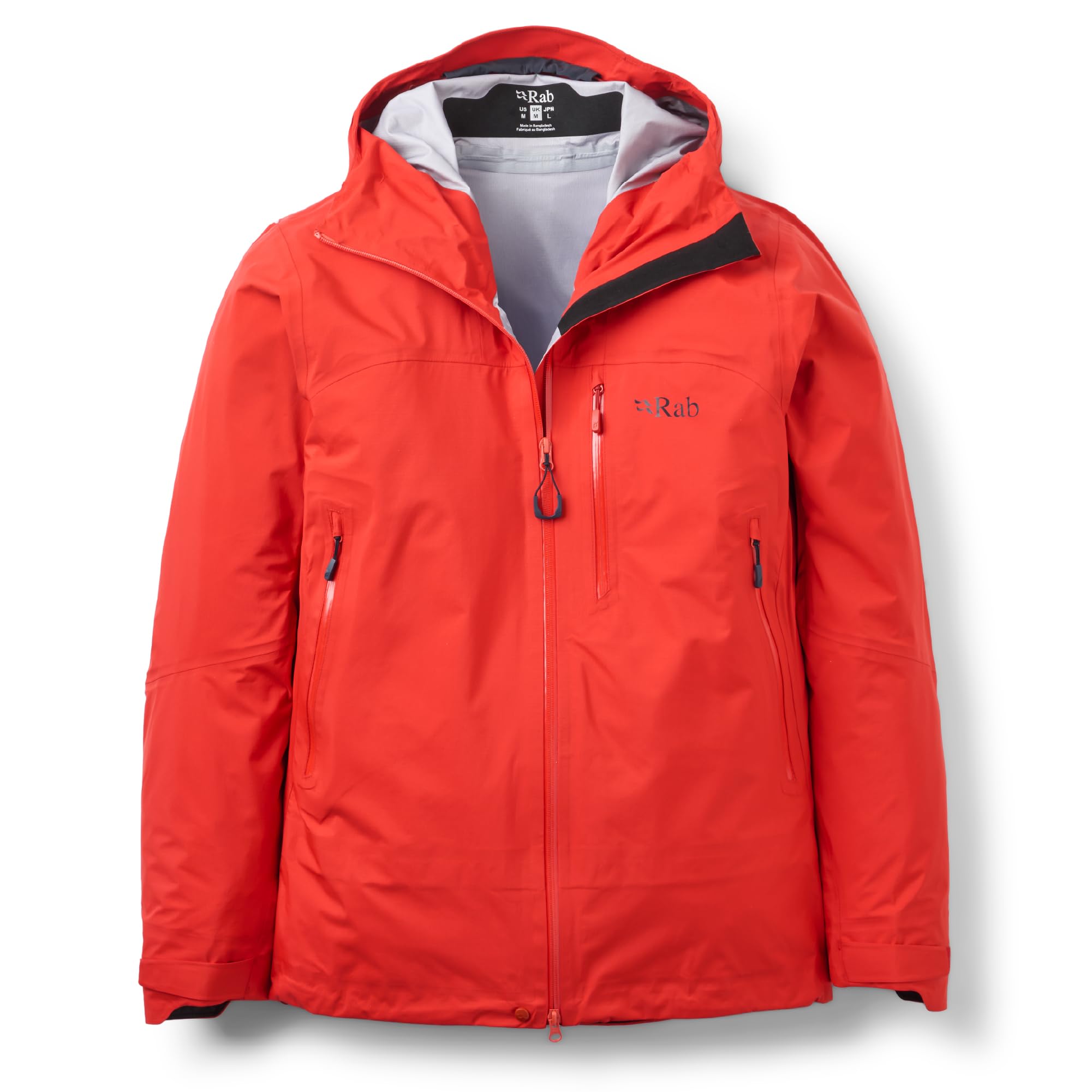 Rab Men's Orange Waterproof Jacket Firewall Mountain