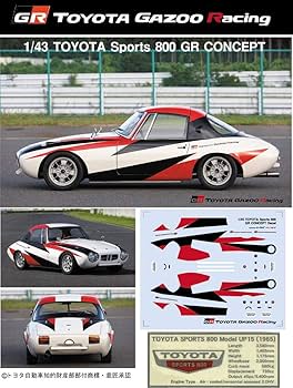 Amazon | 1/43 トヨタ スポーツ 800 GR CONCEPT メタルキット