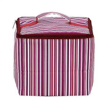 Insulated (Outer Material-Matty Fabric Inner Material-Heaton Insulation) Travel Lunch Bag for Work Carry Travelling for Office, College & School (Made in India)